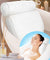 BowLift | Orthopedic Bathtub Pillow - Breathable Bathtub Head Support Pillow made of 3D Mesh Fabric with Suction Cups