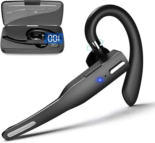 Brehn | Trucker Dual Mic Drahtloses Bluetooth 5.1 Noise Cancelling Headset/Ohrenhörer