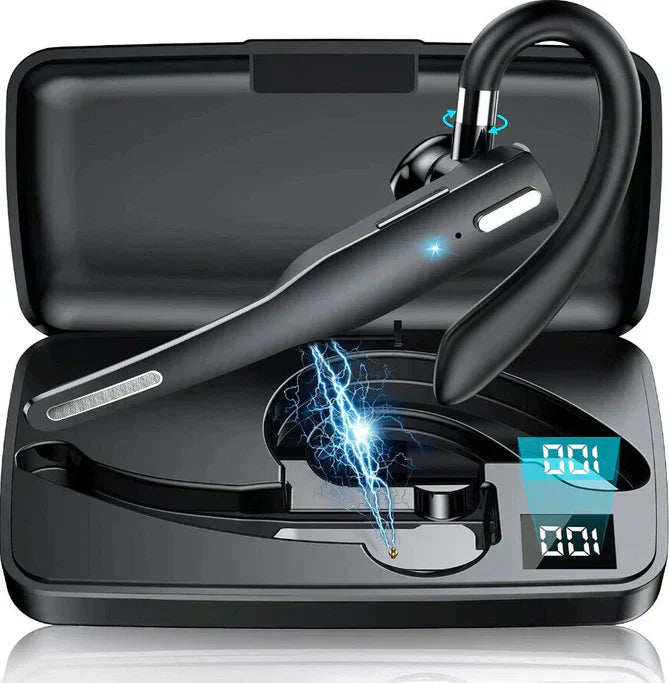 Brehn | Trucker Dual Mic Drahtloses Bluetooth 5.1 Noise Cancelling Headset/Ohrenhörer