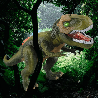 DinoAdventure – Ferngesteuertes Dinosaurier-Spielzeug mit Licht und Sound