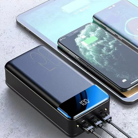 Brehn | Voltaro 50000 mAh Powerbank Schnellladung für Laptop, Tablet, Smartphone Kompakt Leistungsstark