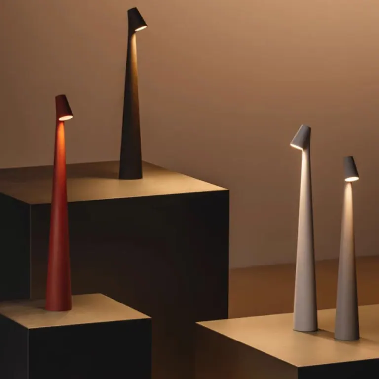 Brehn | Edle Nachttischlampe im kreativen Design – dekorative Tisch- und Schlafzimmer-Stimmungsleuchte