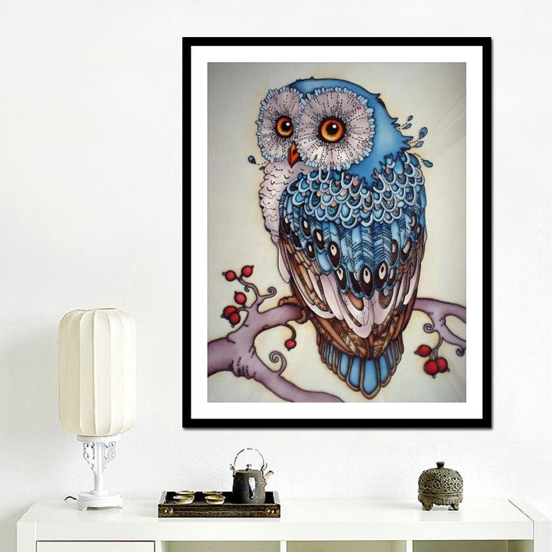 Cartoon Owl - GemPaint Kit | Brehn