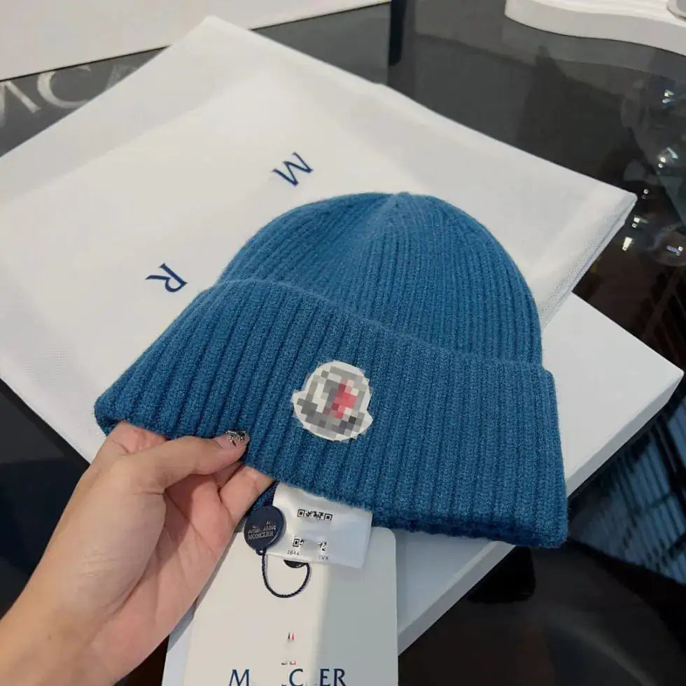 BowLift Designer Knit Beanie | Warm Ribbed Knit Hat for Men and Women | Luxury Winter Style