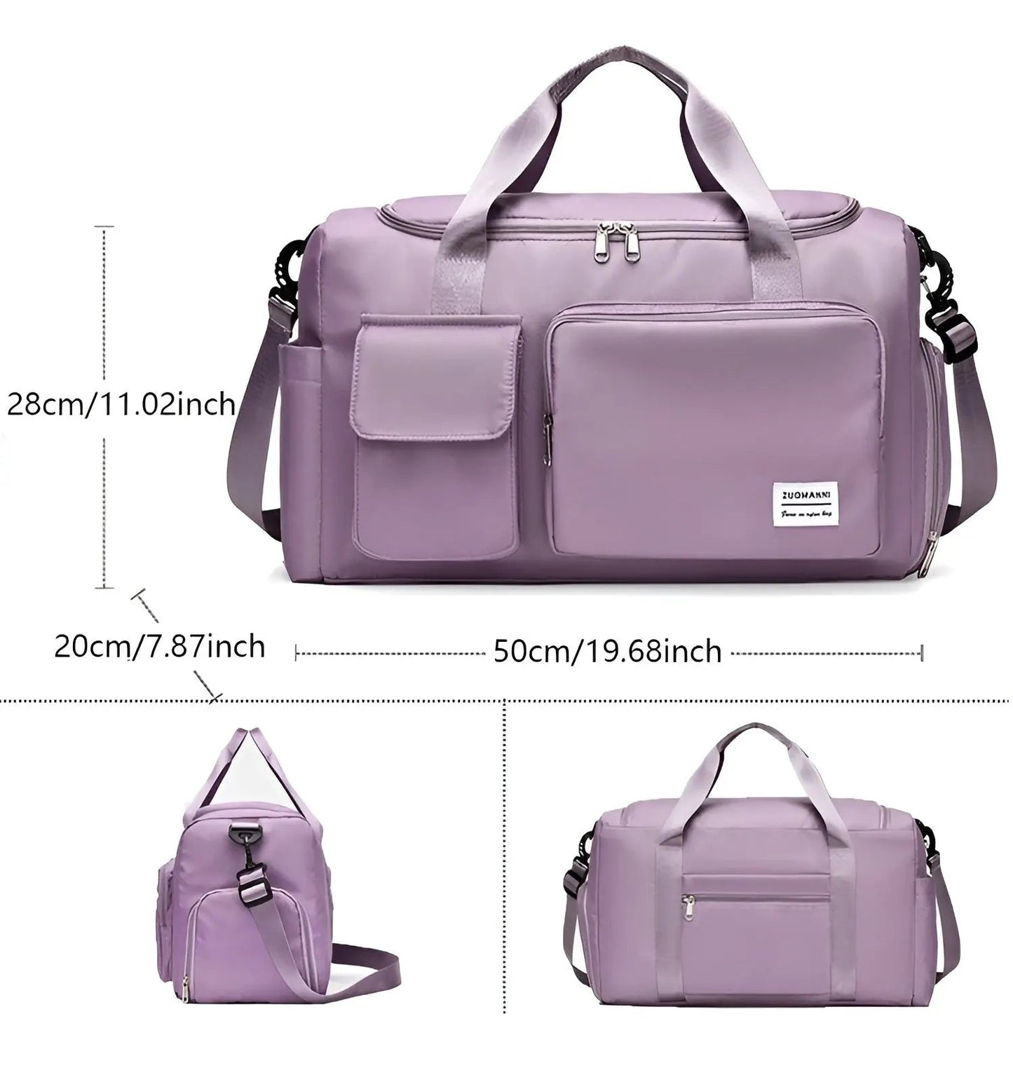 Große wasserdichte Wochenendtasche - VoyagePro | Brehn