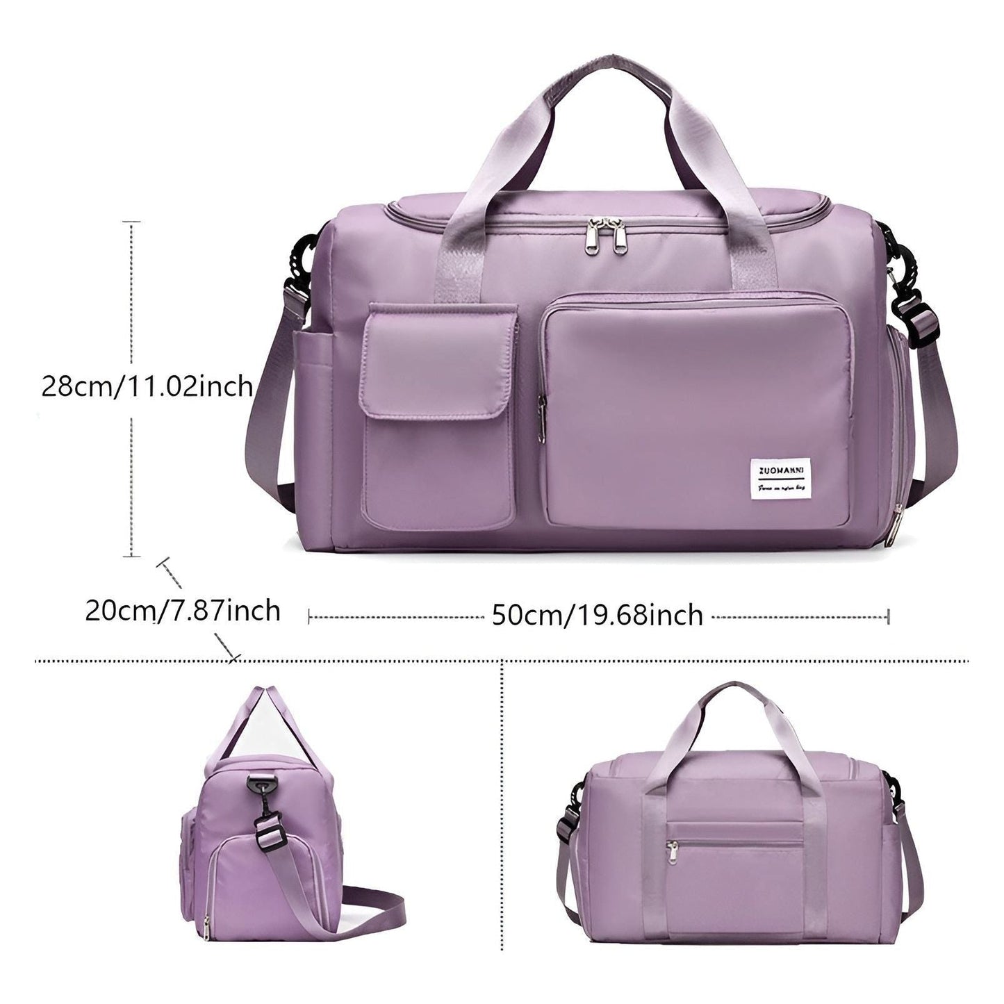 Reise Glam Bag - Große Kapazität Wasserdichte Reisetasche für Männer und Frauen | Brehn