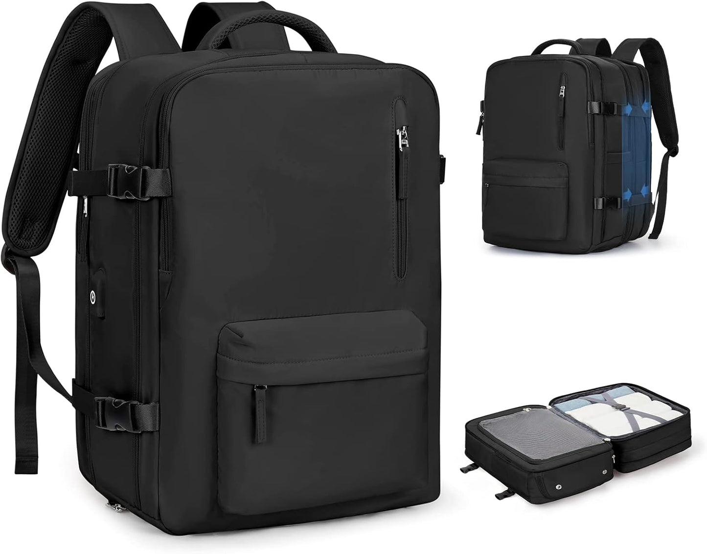Multi-Compartment Laptop Tragetasche mit verstellbarem Schultergurt | Brehn
