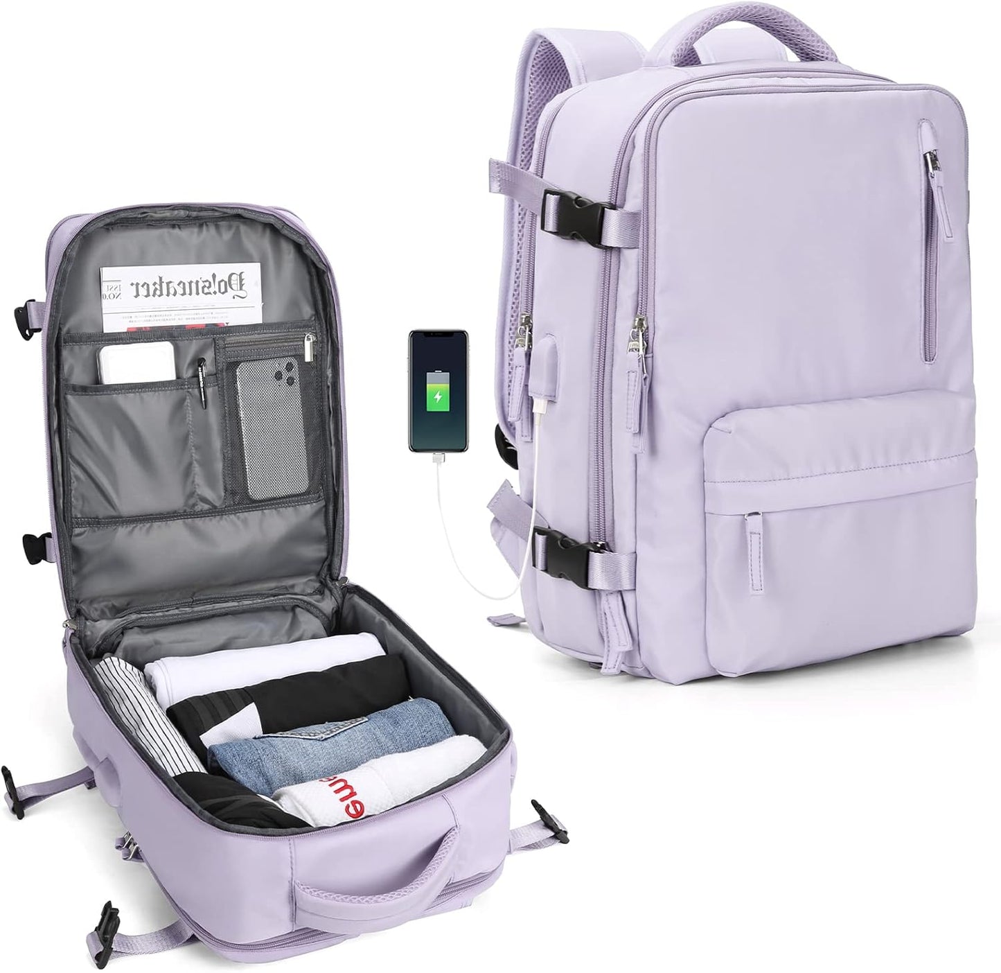 Multi-Compartment Laptop Tragetasche mit verstellbarem Schultergurt | Brehn