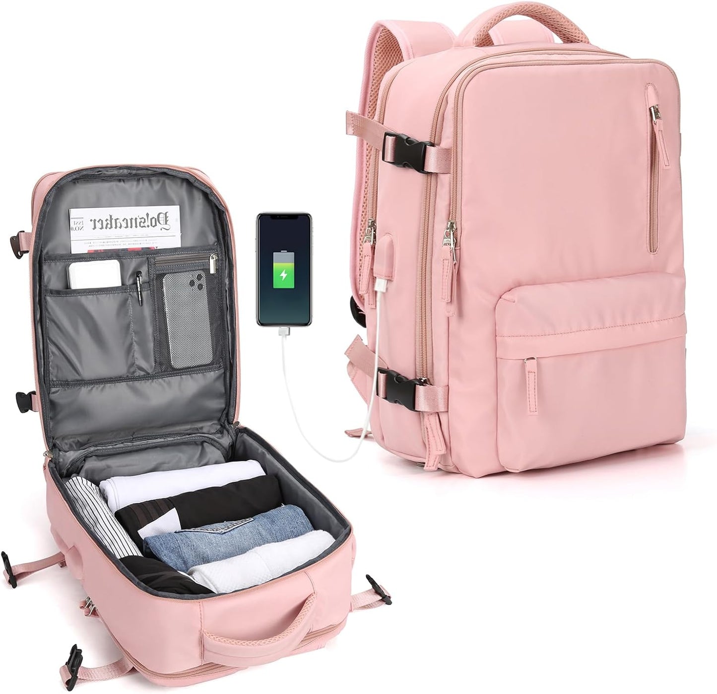 Multi-Compartment Laptop Tragetasche mit verstellbarem Schultergurt | Brehn