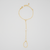 PalmGrace – Verstellbares Fingerring-Armband mit strahlenden Kristallen