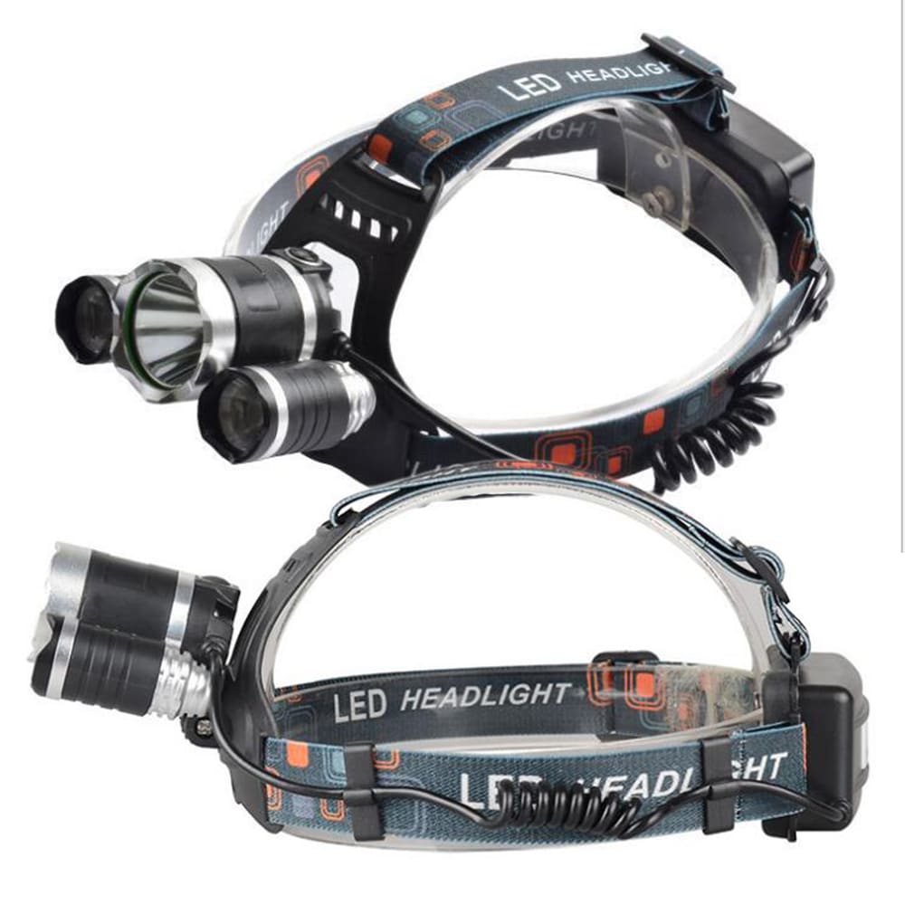 Professionelle LED-Stirnlampe (5000 Lumen) - Multifunktional und Wiederaufladbar | Brehn