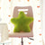 Pastellfarbener Sternform Weichkissen 40x40cm Polyester | Brehn