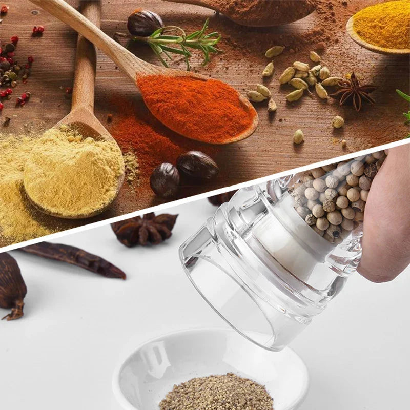 Pfeffermühle Acryl Salz- und Pfefferstreuer verstellbare Grobkörnigkeit | Brehn