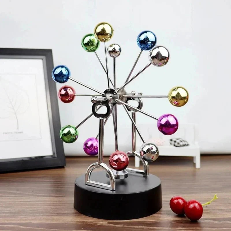 Perpetuum Mobile Riesenrad Schreibtisch Ornament aus Metall Modern Stil | Brehn