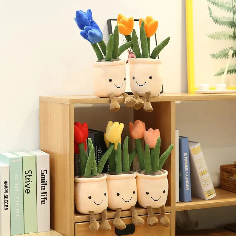 Brehn | Fröhliche Blumen Kuschelfigur