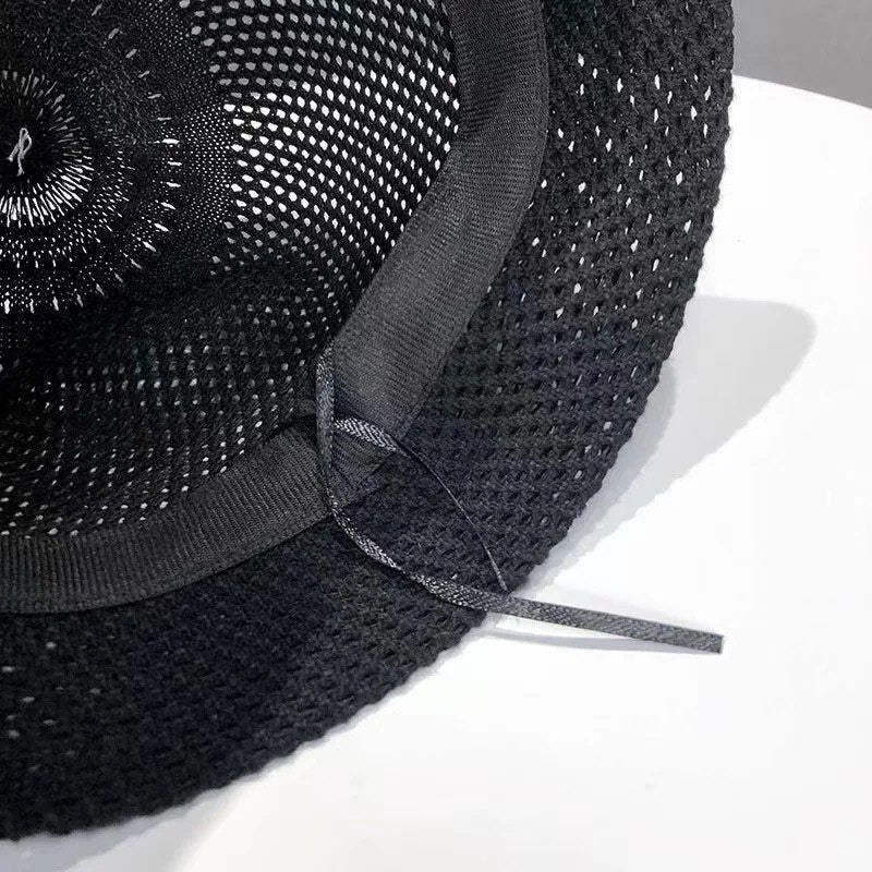 Marlene Strohhut – Eleganter Retro-Strandstrohhut für Damen