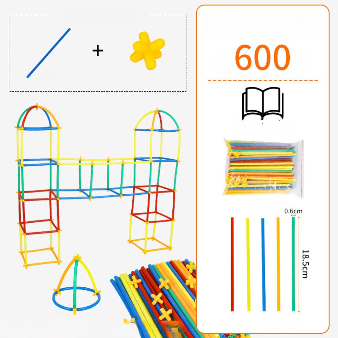 Brehn | Kreatives Stangenbauset für Kinder