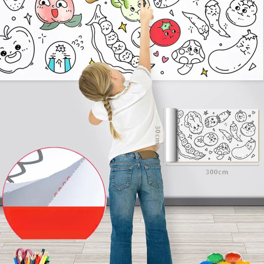 Brehn | Lassen Sie Die Fantasie Ihrer Kinder Fliegen! - XXL- Malpapier
