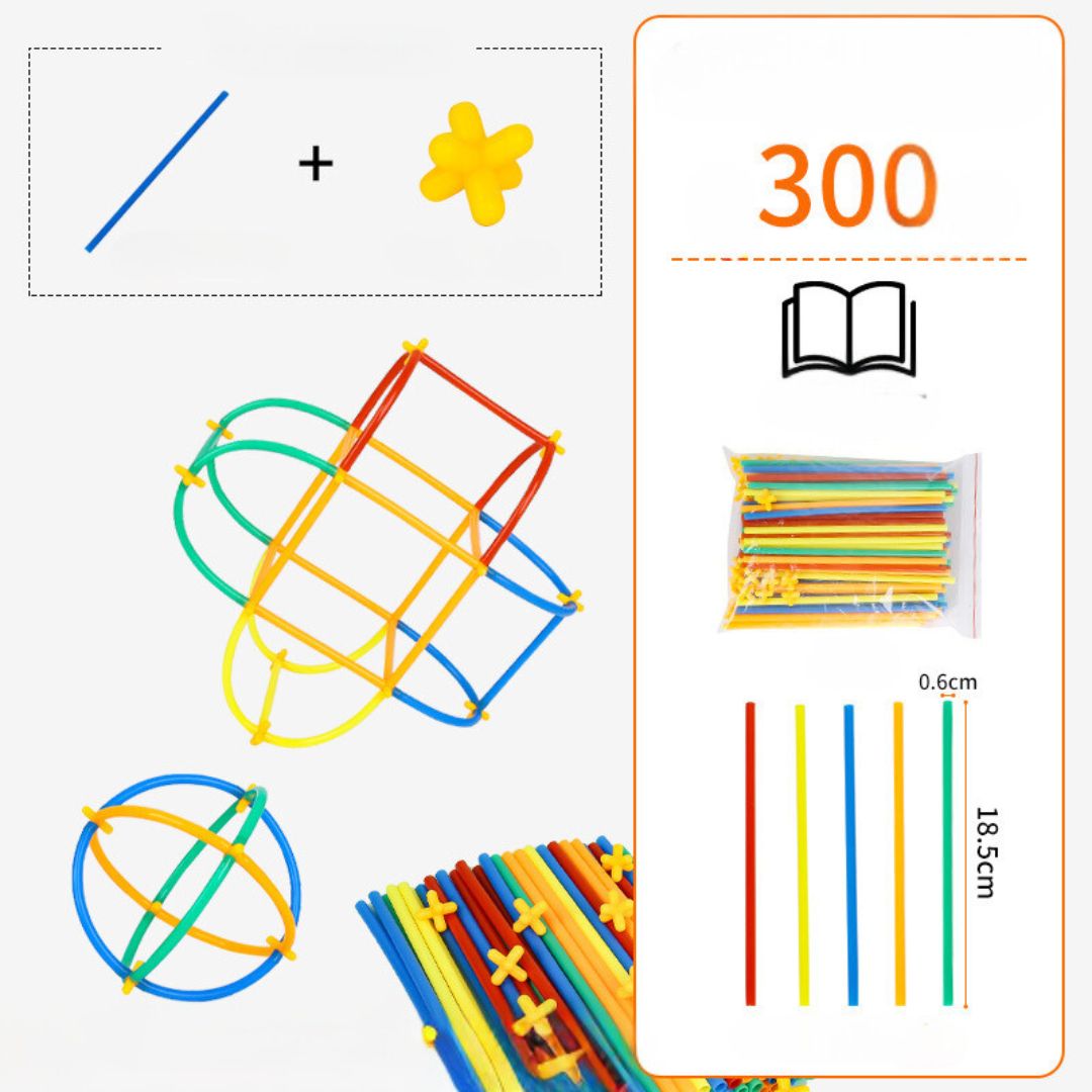 Brehn | Kreatives Stangenbauset für Kinder
