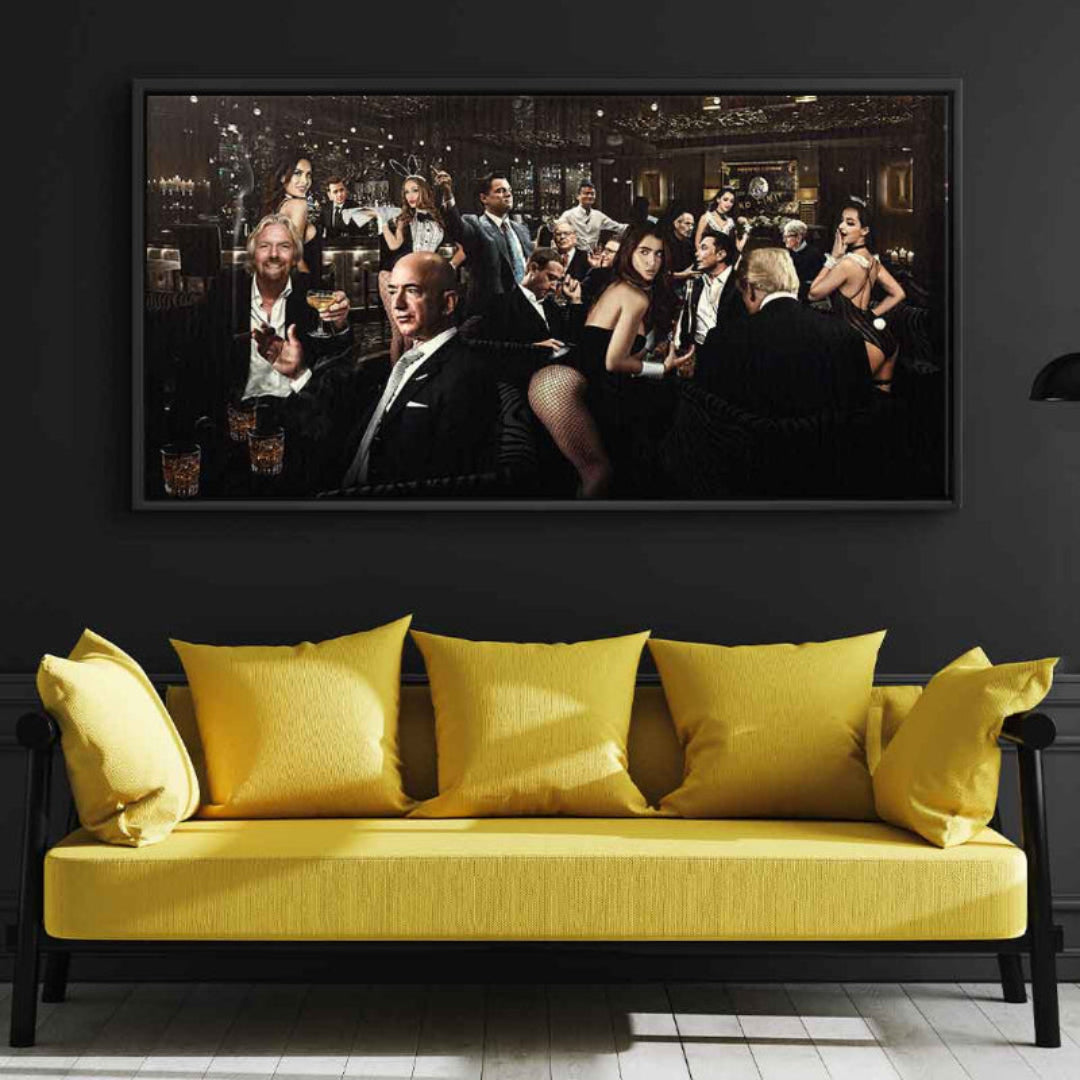 Exklusive Gathering Kunst Druck für Moderne Räume