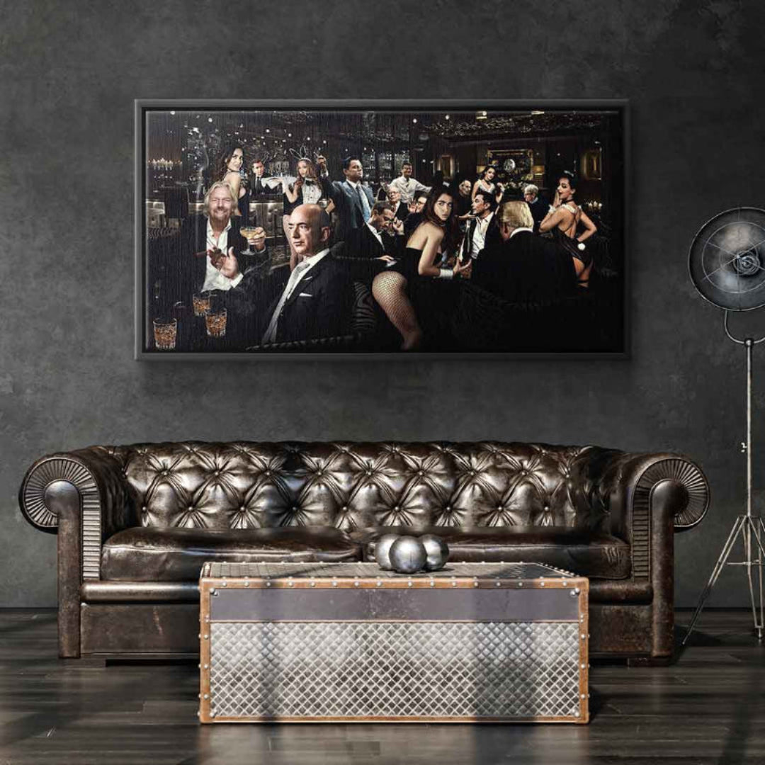 Exklusive Gathering Kunst Druck für Moderne Räume