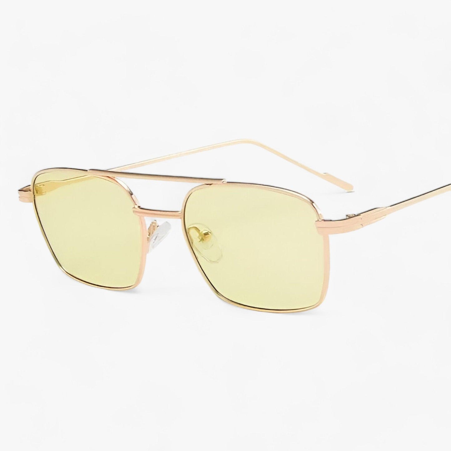 Vintage Unisex Sonnenbrille mit doppelter Nasenbrücke – Aero | Brehn