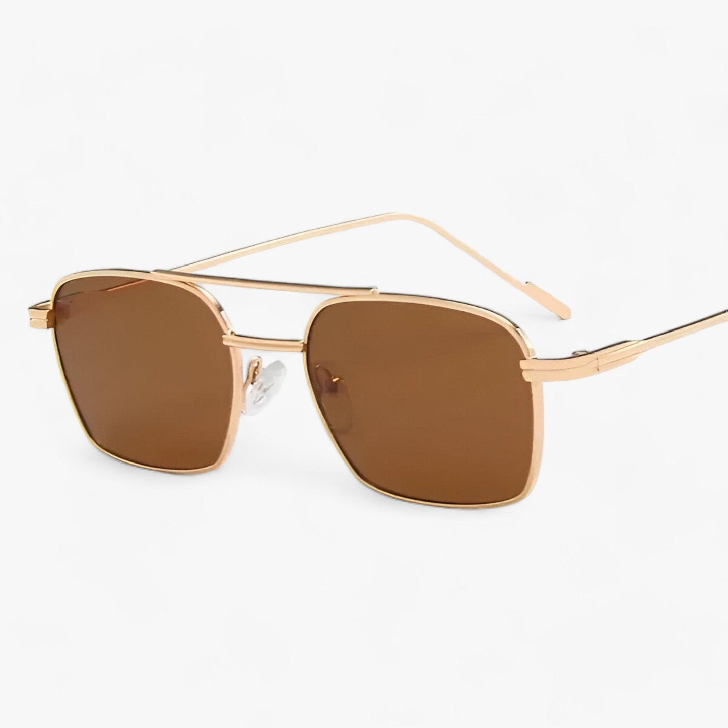 Vintage Unisex Sonnenbrille mit doppelter Nasenbrücke – Aero | Brehn