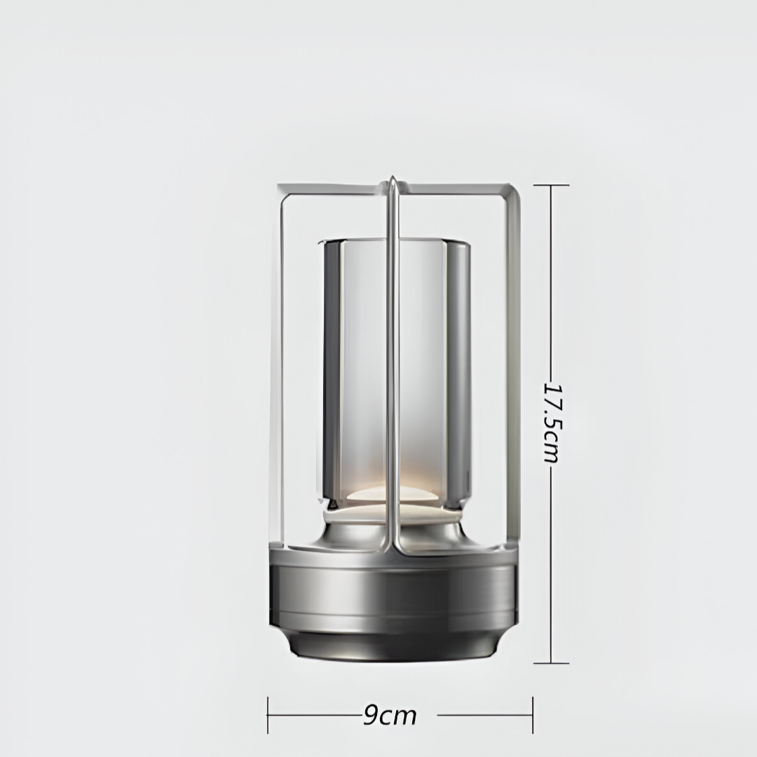 ElegantLight – Wasserdichte Portae Tae Lampe mit Dimmae LED-Beleuchtung für den Innen- und Außenbereich