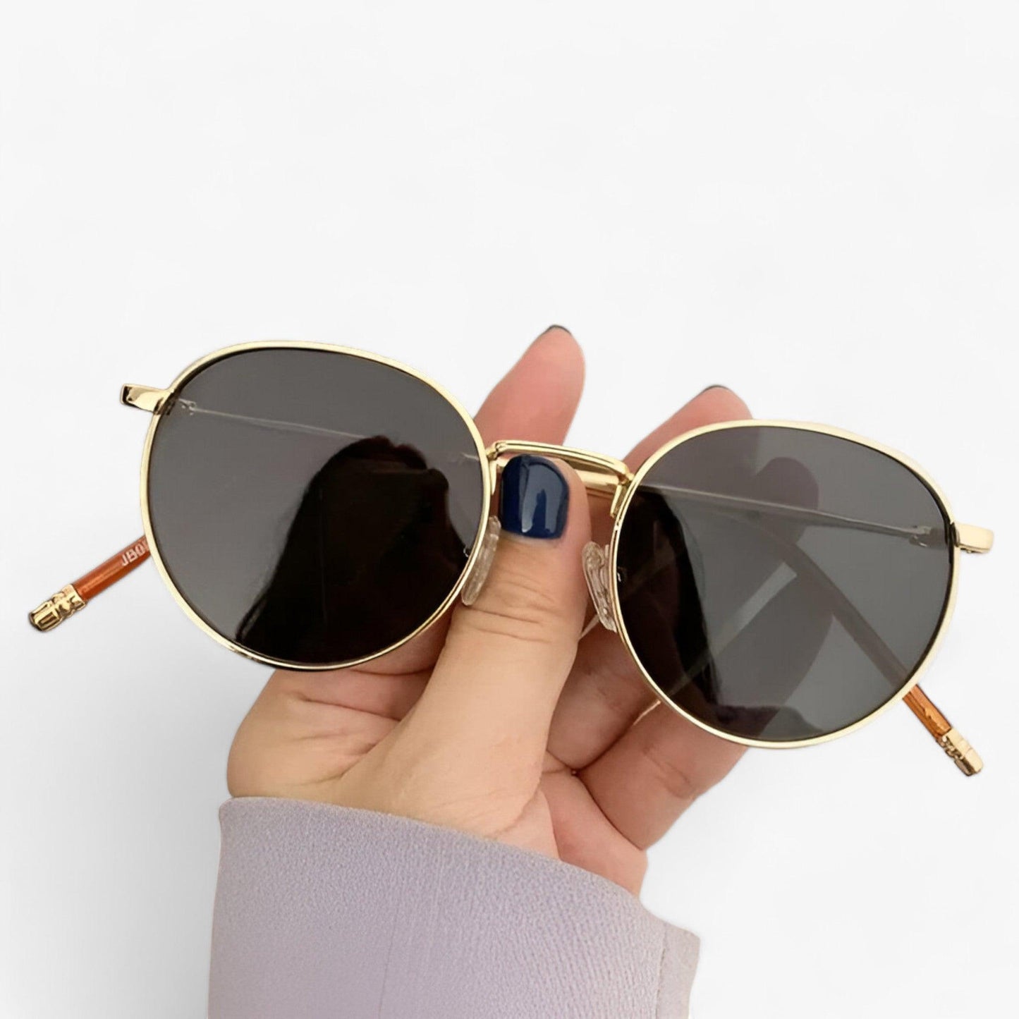 Unisex Designer Sonnenbrillen mit runden Gläsern - Nova | Brehn
