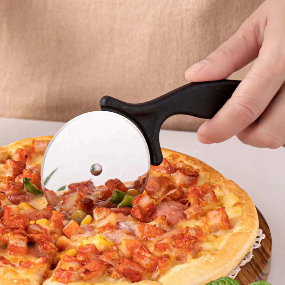 Pizzaschneider Rund Edelstahl Pizzarad Schneider Kuchenmacher | Brehn