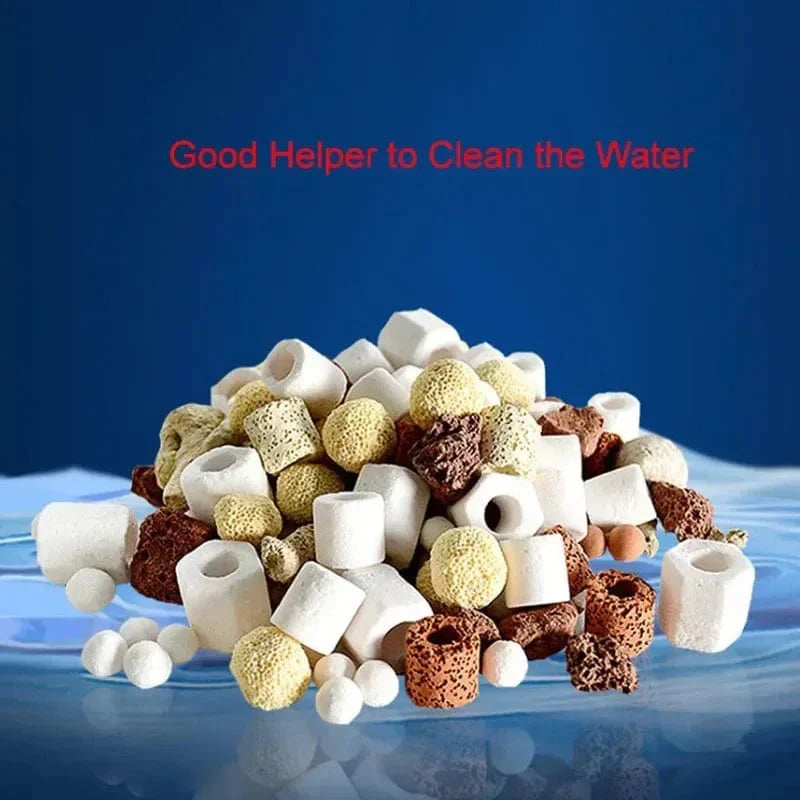 100g 250g 500g Mehr Als 10 Arten Aquarium Bio Bälle Biochemische Ball Filter Medien für Aquarium Filter Zubehör für Fischtank | Brehn