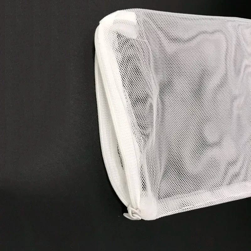 10Stk Filternetzbeutel Mesh-Beutel Aquarium Teich für Bio-Ball Kohlenstoffmedien Ammoniak Aquarium Fischtank Isolierbeutel Weiß Schwarz | Brehn