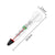 Schwebendes Aquarienthermometer Fischtank Glas Temperaturmesswerkzeug mit Saugnapf Fahrenheit Celsius Zubehör | Brehn
