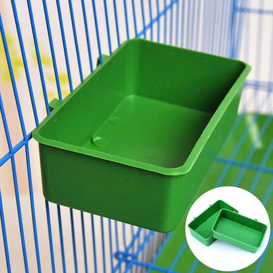 1pc Vogel Wasser Badewanne Haustier Vogel Schüssel Papageien Sittich Vogelbad Käfig Hängend Kleiner Papageien Käfig Haustier Vogel Käfig Zubehör | Brehn