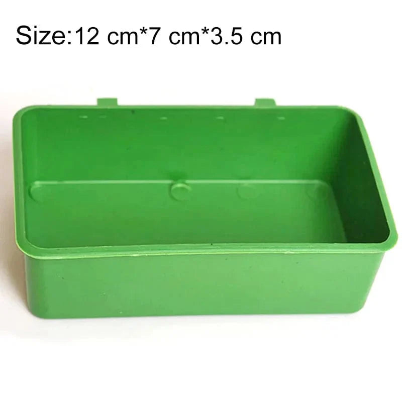 1pc Vogel Wasser Badewanne Haustier Vogel Schüssel Papageien Sittich Vogelbad Käfig Hängend Kleiner Papageien Käfig Haustier Vogel Käfig Zubehör | Brehn