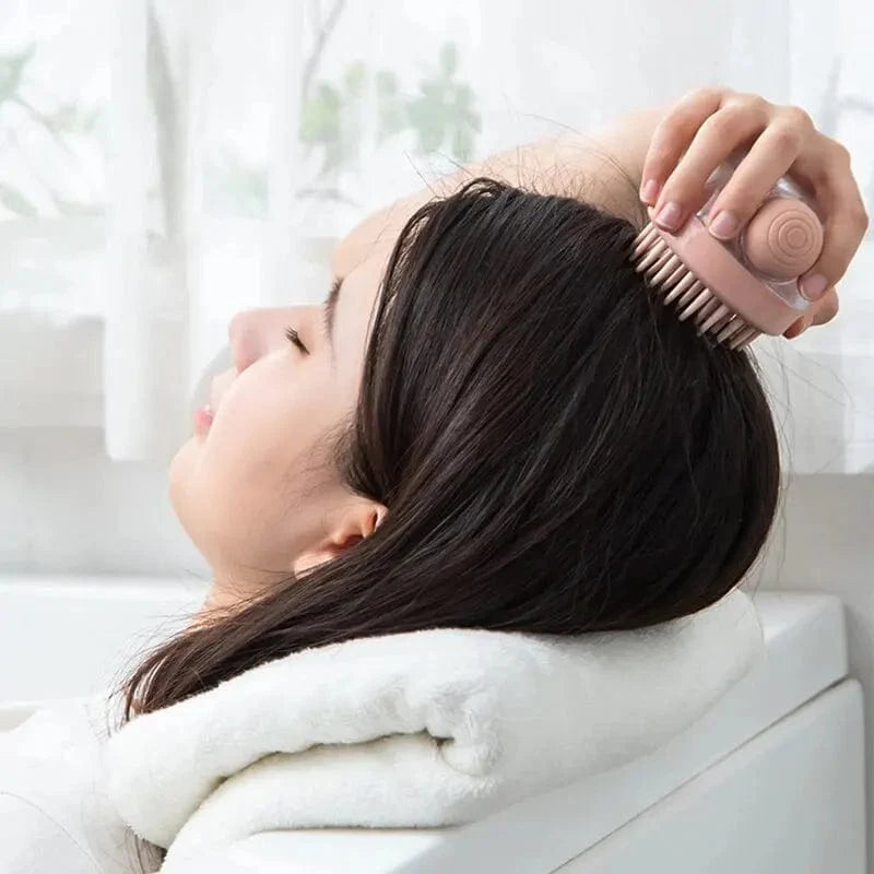 1pc Haustier-Badekborste Weiche Silikon Mit Shampoo-Spender Sanfte Massage Für Pflege Und Reinigung Von Fell Und Haar | Brehn