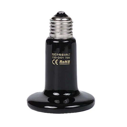 25W 50W 75W 100W 150W 200W Ferninfrarot Haustier Heizlampe Keramik 110V 220V Reptil Schildkröte Brutlampen Wärmeabgeber Glühbirne | Brehn