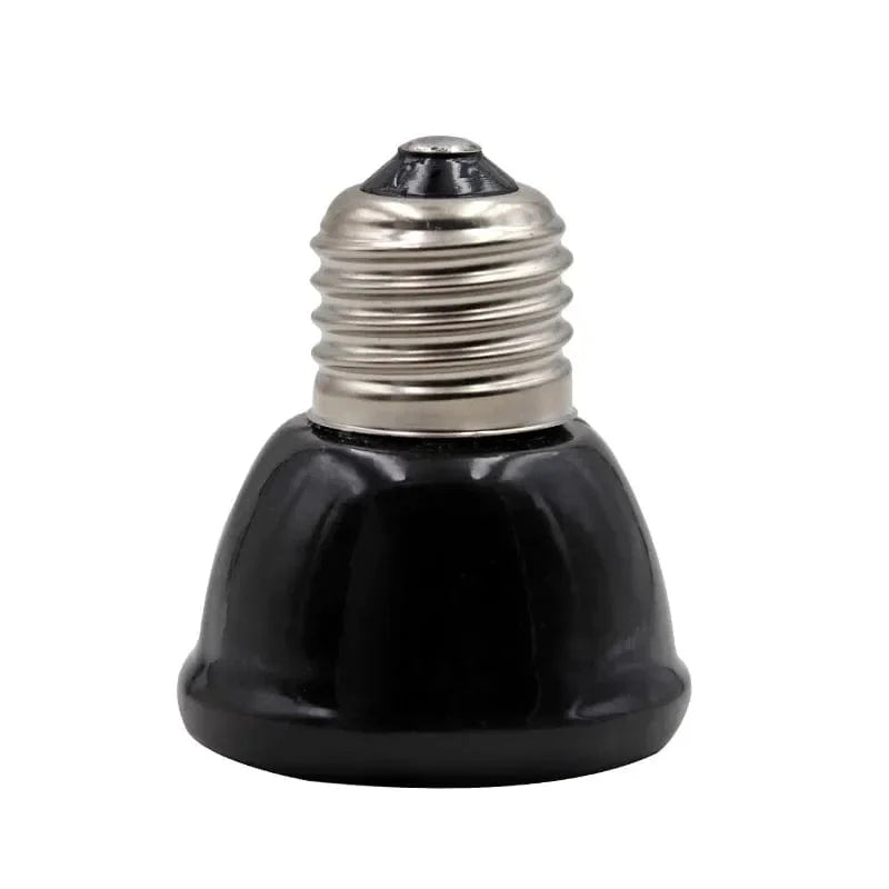 Keramischer Emitter Heizlicht Mini Schwarze Tierheizungslampe Infrarotbirne 25/50/75/100W Brutkasten Hühner Reptilienlampe | Brehn