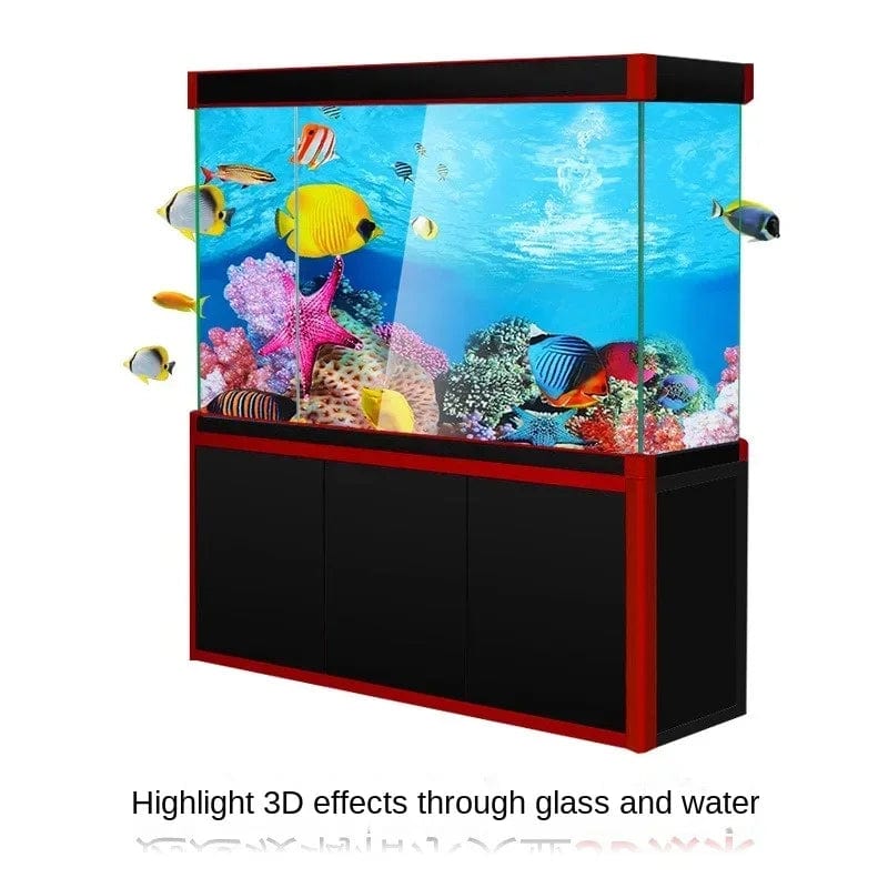3D-Marine-Hintergrund für Aquarien-Dekoration Aufkleber & Poster Waren Dekoration Fischbehälter und Aquarien Zubehör Aquascape | Brehn