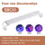 Aquarium LED-Licht Super Slim Fisch Tank Licht Pflanzenwachstumsbeleuchtung 28-58 cm Aufhellend Erweiterbar Clip 220V Für Fisch Tank | Brehn