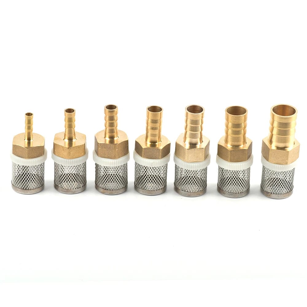 6-19mm Edelstahl-Mesh-Filter 1/2" Weiblich Zoll Gartenbewässerungspumpe Schutzschlauch Wasserreinigungs-Mesh Messingfilter | Brehn