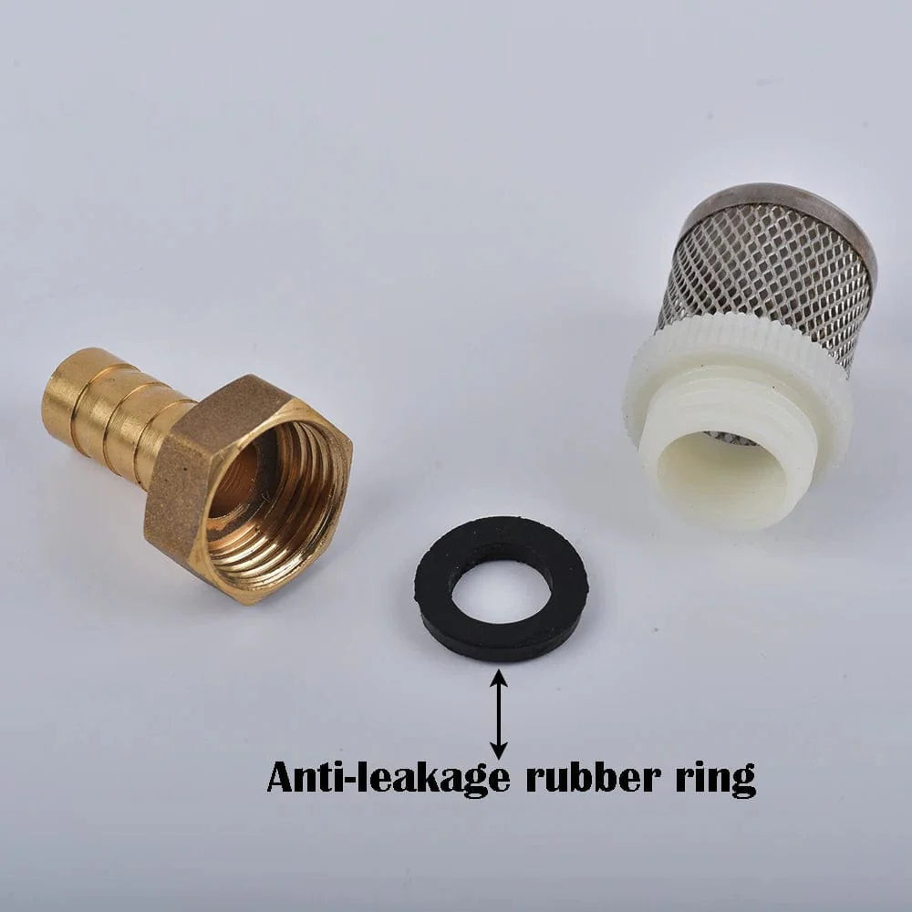 6-19mm Edelstahl-Mesh-Filter 1/2" Weiblich Zoll Gartenbewässerungspumpe Schutzschlauch Wasserreinigungs-Mesh Messingfilter | Brehn