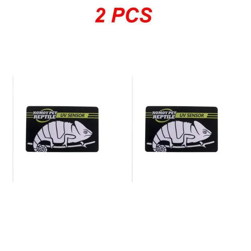 5-1PCS UVB Tester Reptilien UVA UVB Fluorescent Lampen Testerkarte Reptilienlampe UV-Sensor 10 Sekunden Schnelltestgerät Haustierzubehör | Brehn