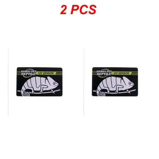 5-1PCS UVB Tester Reptilien UVA UVB Fluorescent Lampen Testerkarte Reptilienlampe UV-Sensor 10 Sekunden Schnelltestgerät Haustierzubehör | Brehn