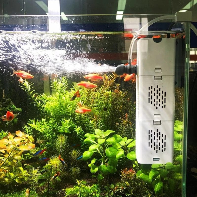 Aquarium Filter Pumpe Fischtank Unterwassersilent Luft Sauerstoff Belüfter Interne Wasserpumpe Aquarium Luftpumpe Wellenmacher 220v | Brehn
