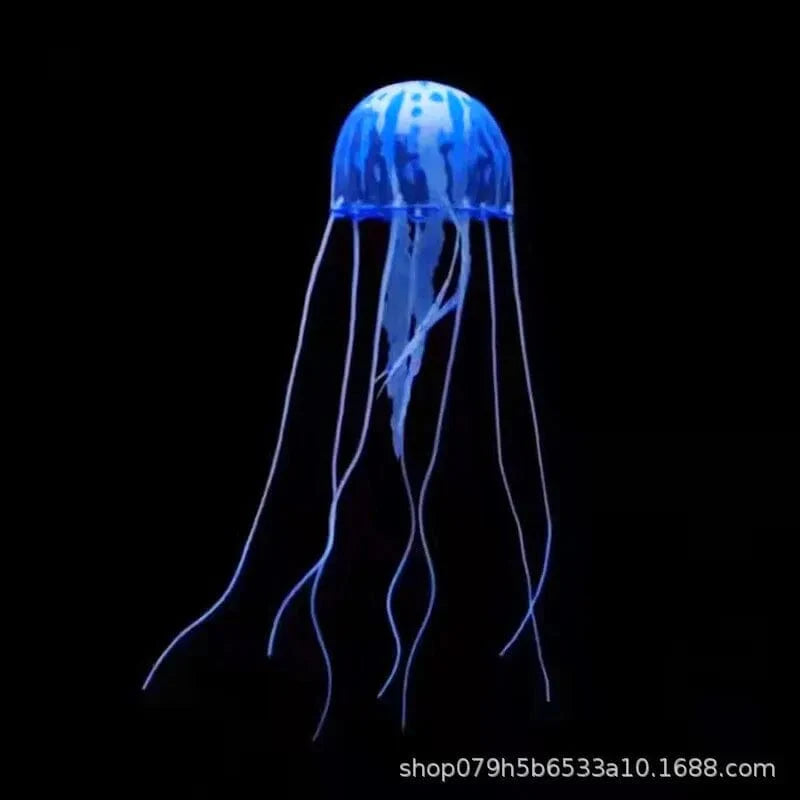 Künstliche Quallen Fluoreszierend Transparent Schwimmende Simulierte Quallen Landschaft Fisch Tank Fisch Haustier Dekorationen Zubehör | Brehn