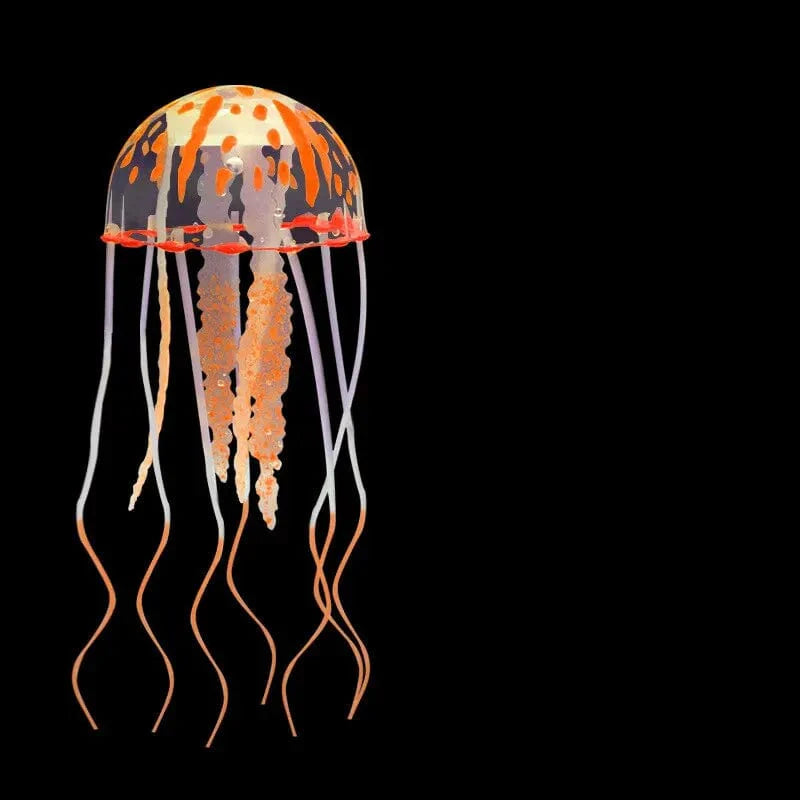 Künstliche Quallen Fluoreszierend Transparent Schwimmende Simulierte Quallen Landschaft Fisch Tank Fisch Haustier Dekorationen Zubehör | Brehn