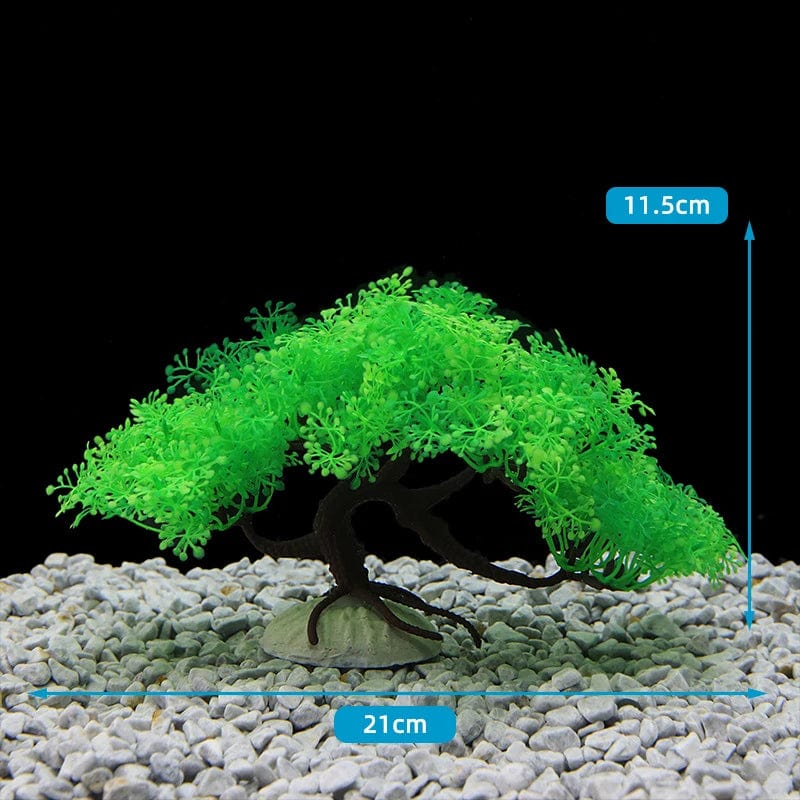 Fluoreszierende Aquariumdekoration Fischtanklandschaft Korallensimulation Korallenornamente Kleine Unterwasserwelt Landschaftsdekoration | Brehn