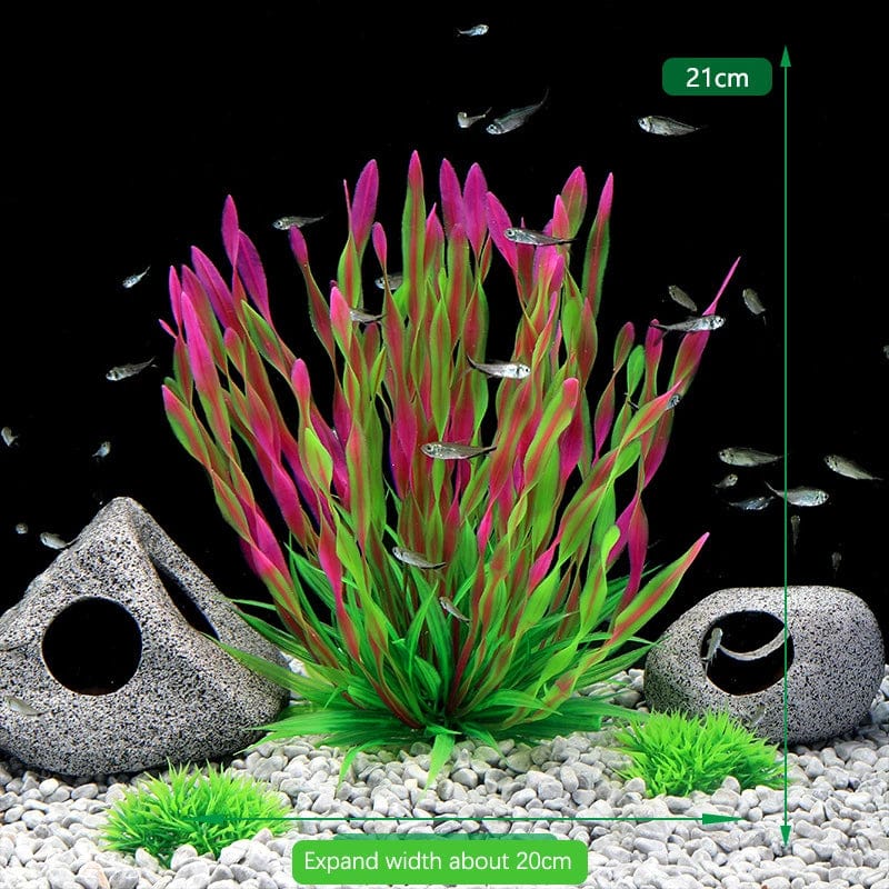 Fluoreszierende Aquariumdekoration Fischtanklandschaft Korallensimulation Korallenornamente Kleine Unterwasserwelt Landschaftsdekoration | Brehn