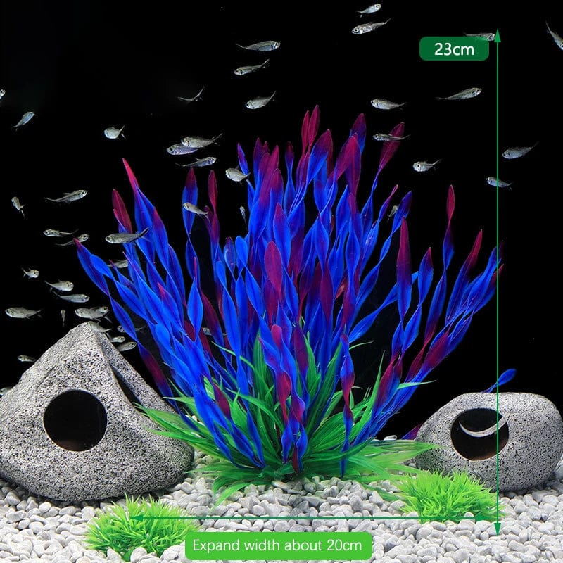Fluoreszierende Aquariumdekoration Fischtanklandschaft Korallensimulation Korallenornamente Kleine Unterwasserwelt Landschaftsdekoration | Brehn